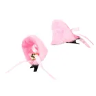 Повязка для волос с животными и ушками колокольчиками Женская модная повязка для волос для косплевечерние Милая повязка на голову в стиле интернет-знаменитостей Ins подарок аксессуары для волос для девушек