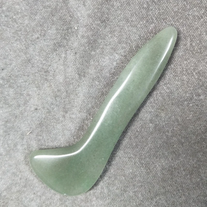 1 шт. натуральная зеленая доска для лица с Aventurine соскабливания Уход за здоровьем
