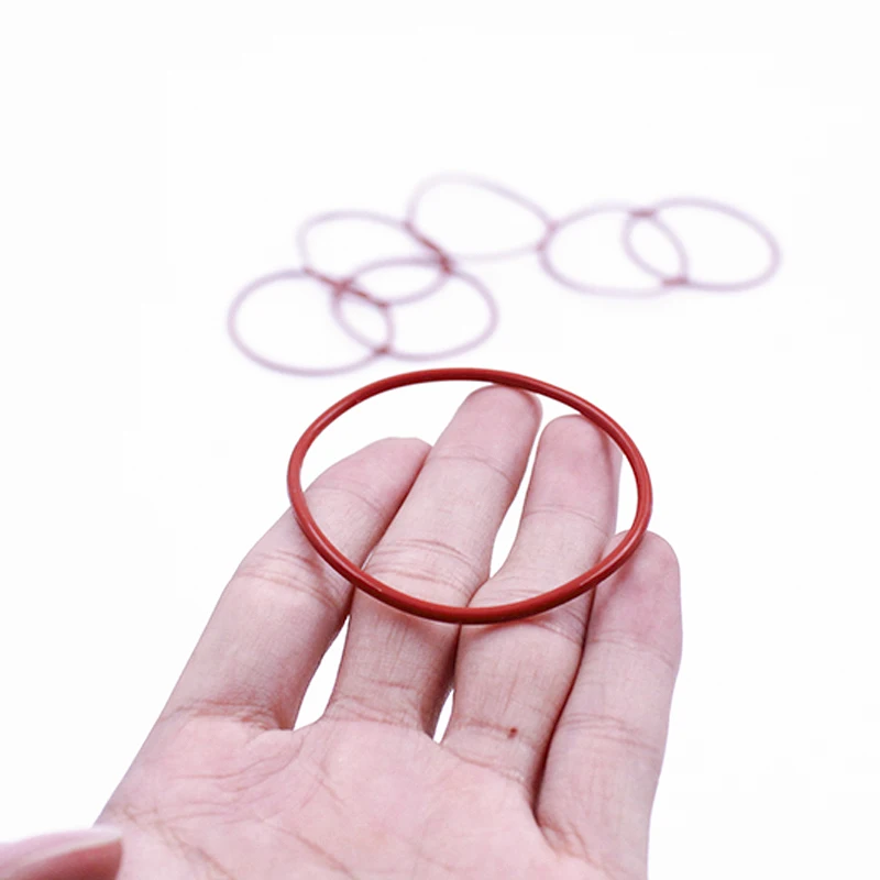 Красные силиконовые уплотнительные кольца толщина 1 9 мм уплотнительное кольцо