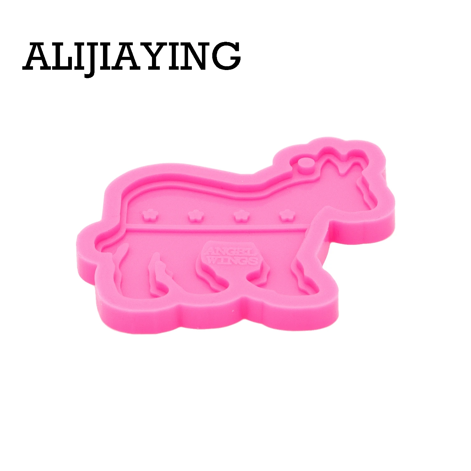 DY0390 Глянцевая демократов Ослик брелок пресс форм Республиканский Слон