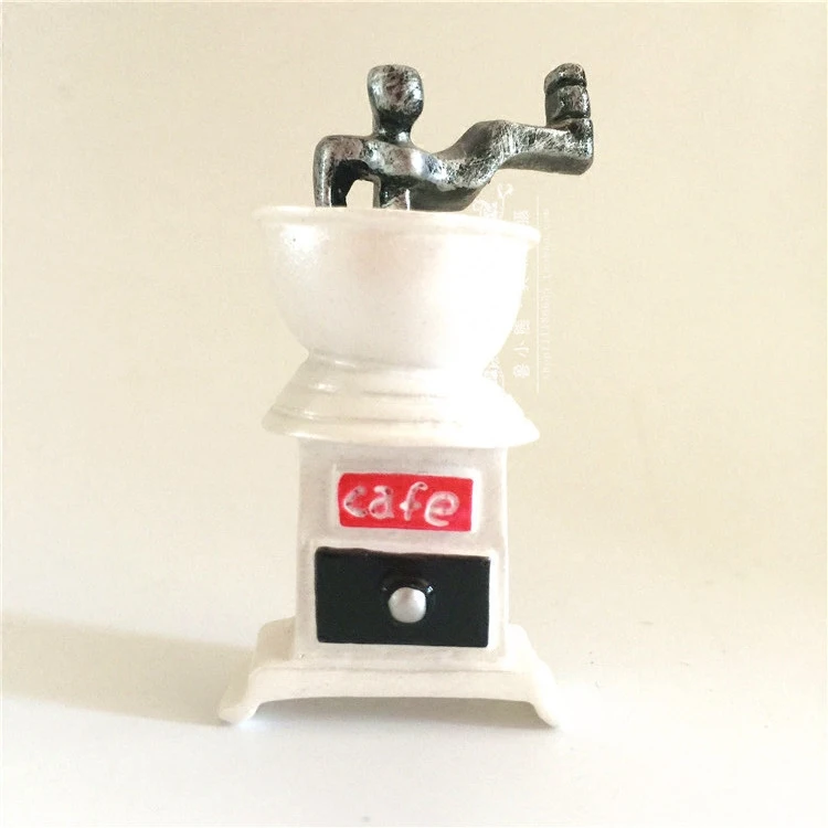 Имитация креативной ручной росписи каучуковой кофемашины сковороды 3D магниты на