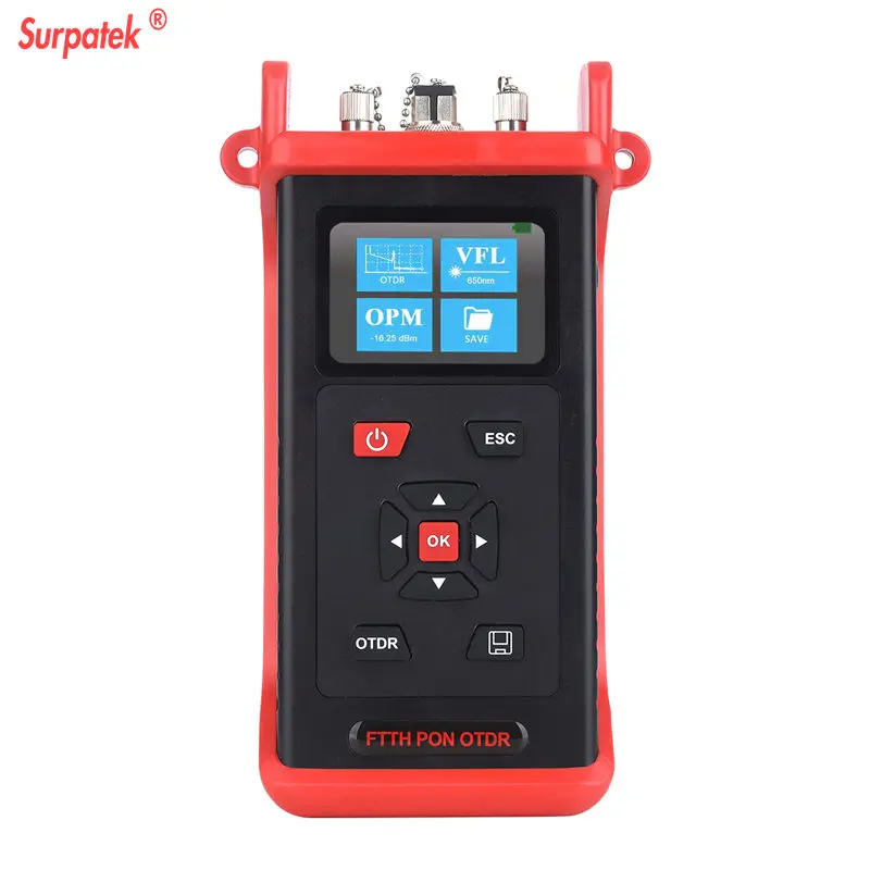 

smart fiber optic multimode 850 / 1300 / 1310 / 1490 / 1550 / 1625nm ftth pon meter tester machine mini otdr