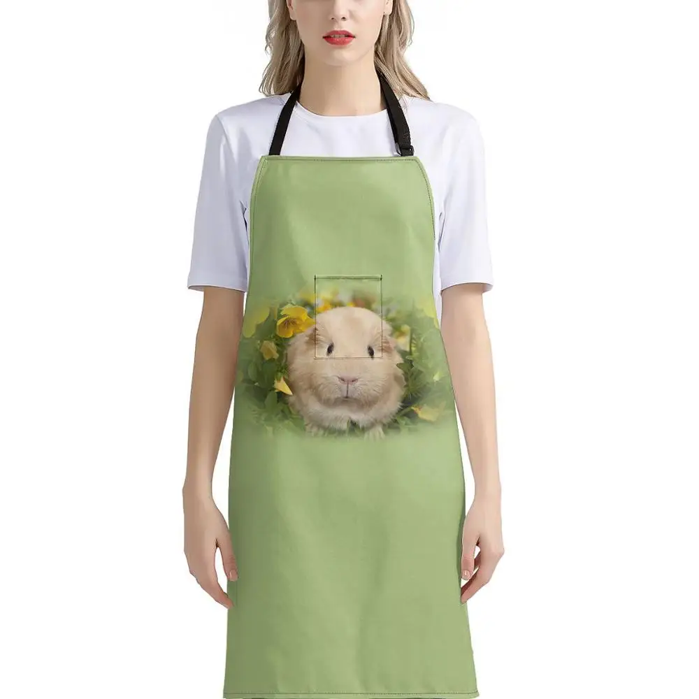 

Apron Creative Cute Animals Kitchen Apron Women Aprons Dinner Party Cooking Apron Adult Baking Accessories