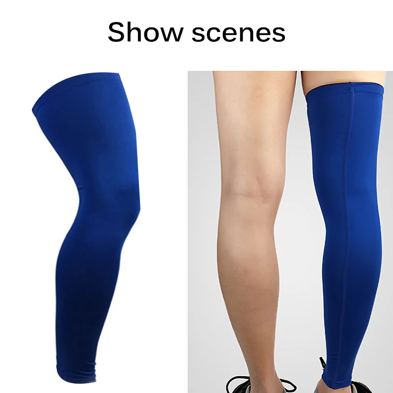 

Outdoor Cycling Leggings Protective Gear Sports Tights Elastic Breathable Basketball Kneepad Leg Sleeve For Men And Women
