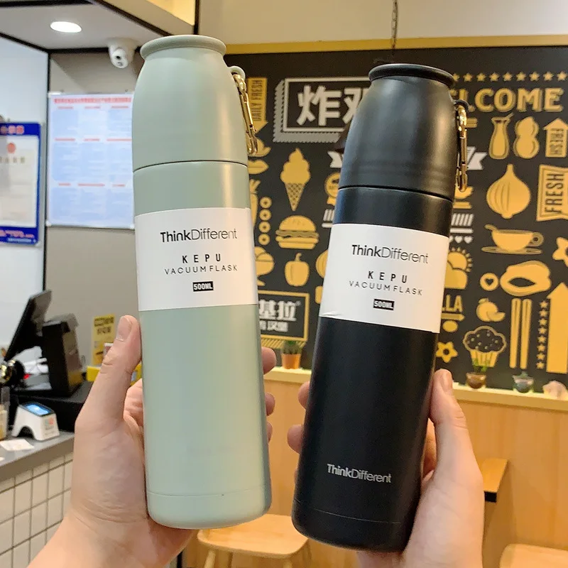 Не содержит Бисфенол А 500 мл Классический 304 термос из нержавеющей стали с