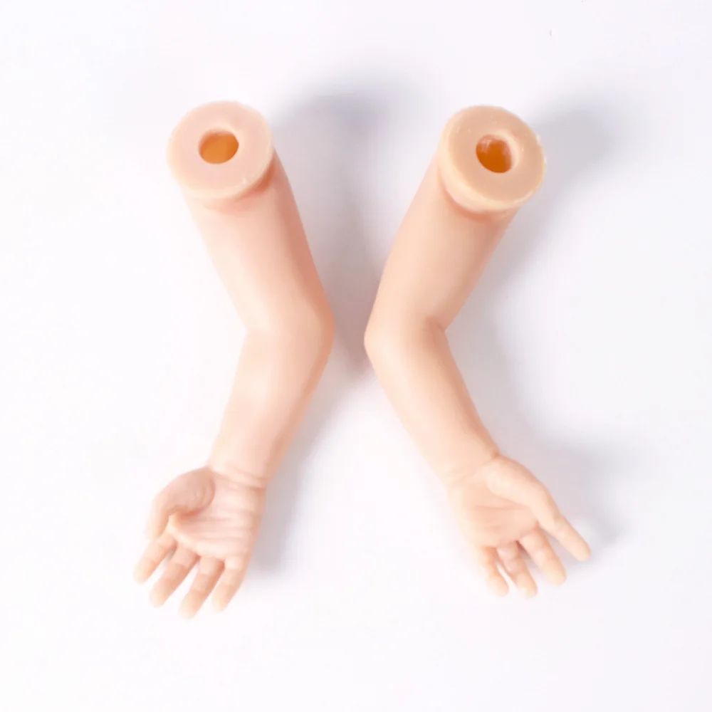 DK-50 22 дюймов реалистичный Reborn Baby DIY модель комплект с незавершенным телом пустой Unpaint кукла наборы Мягкая силиконовая кукла-младенец комплект