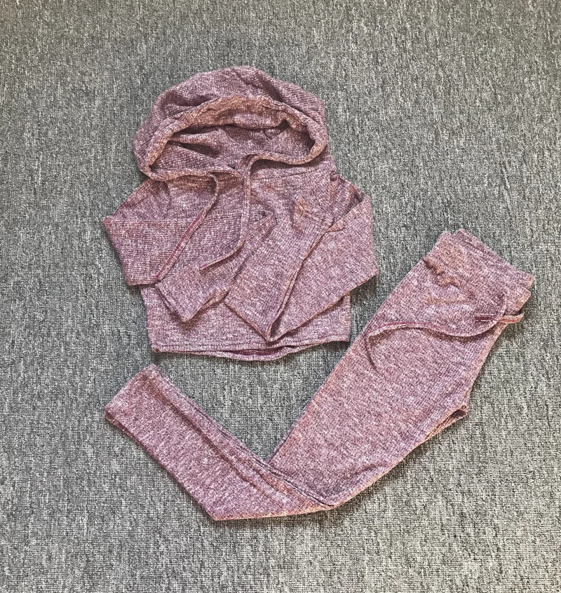 Бесшовная Спортивная одежда для йоги женский комплект одежды фитнеса женские