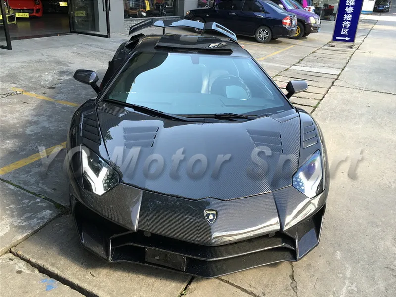 Автомобильные аксессуары карбоновый передний бампер в стиле мечты подходит для