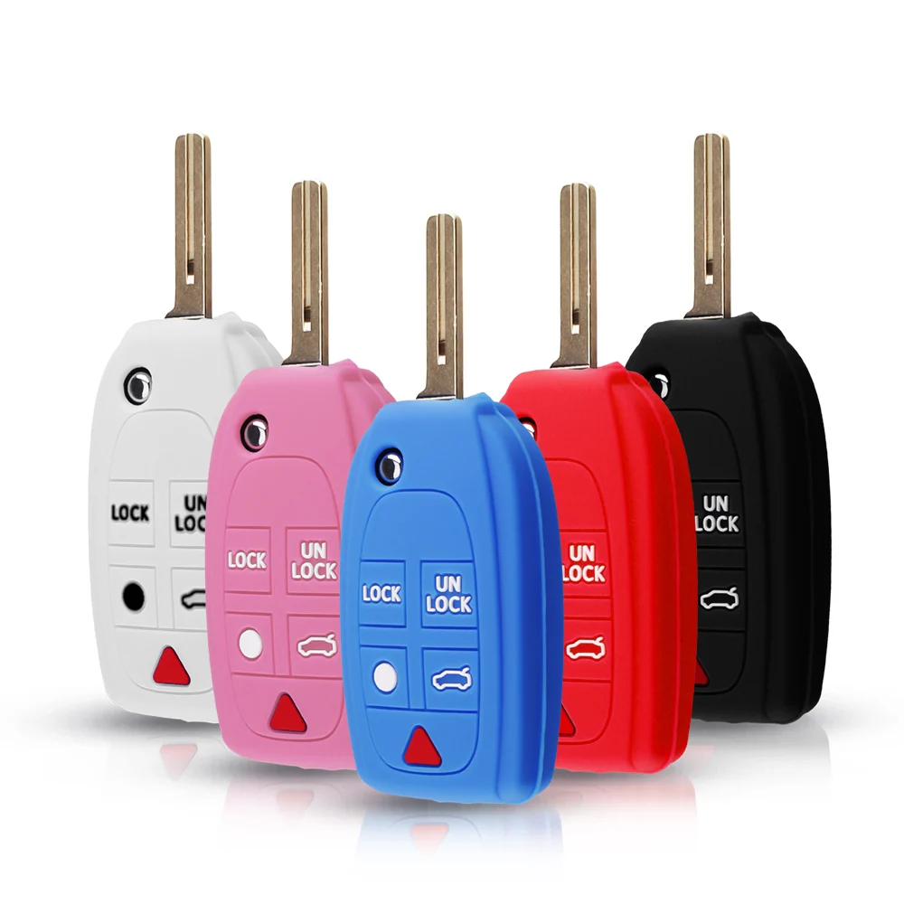 Новинка чехол KEYYOU для автомобильного ключа с 5 кнопками Volvo XC90 S80 XC70 S60 V70