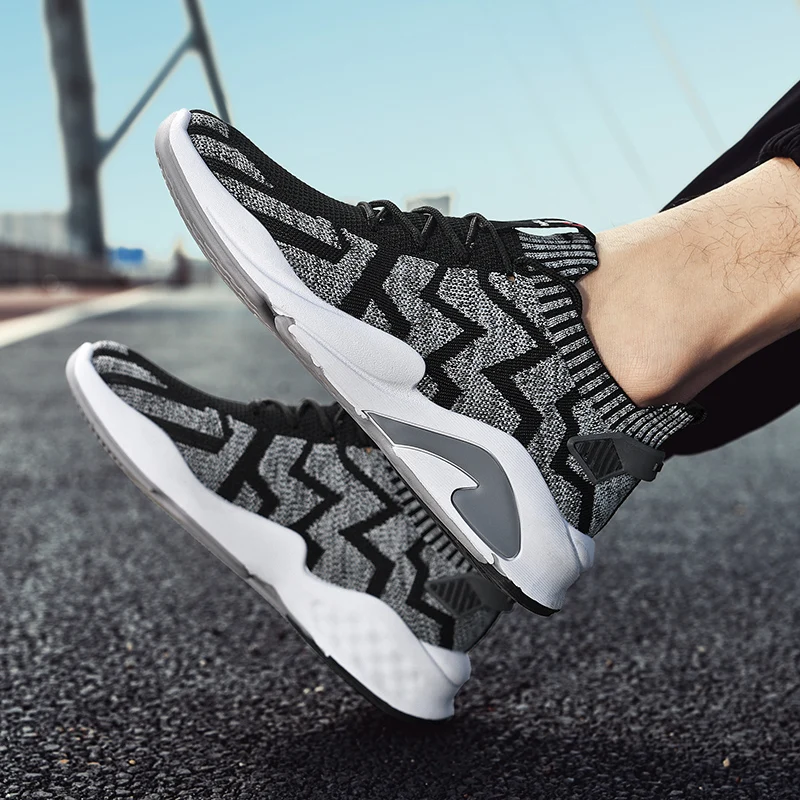 

Men Casual Shoes Lightweight Air Mesh Breathable Fashion Walking Sports Sneakers Men Shoes Running Sneaker Zapatillas Hombre