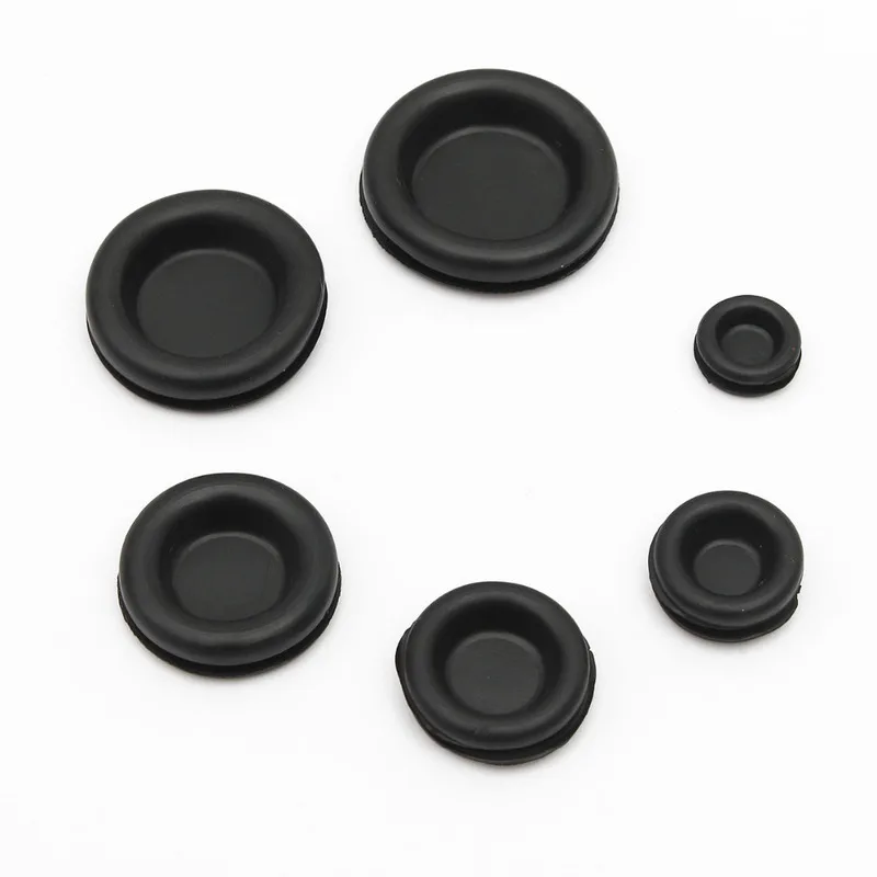 125 шт Черная уплотнительная втулка резиновое уплотнительное кольцо Ассортимент