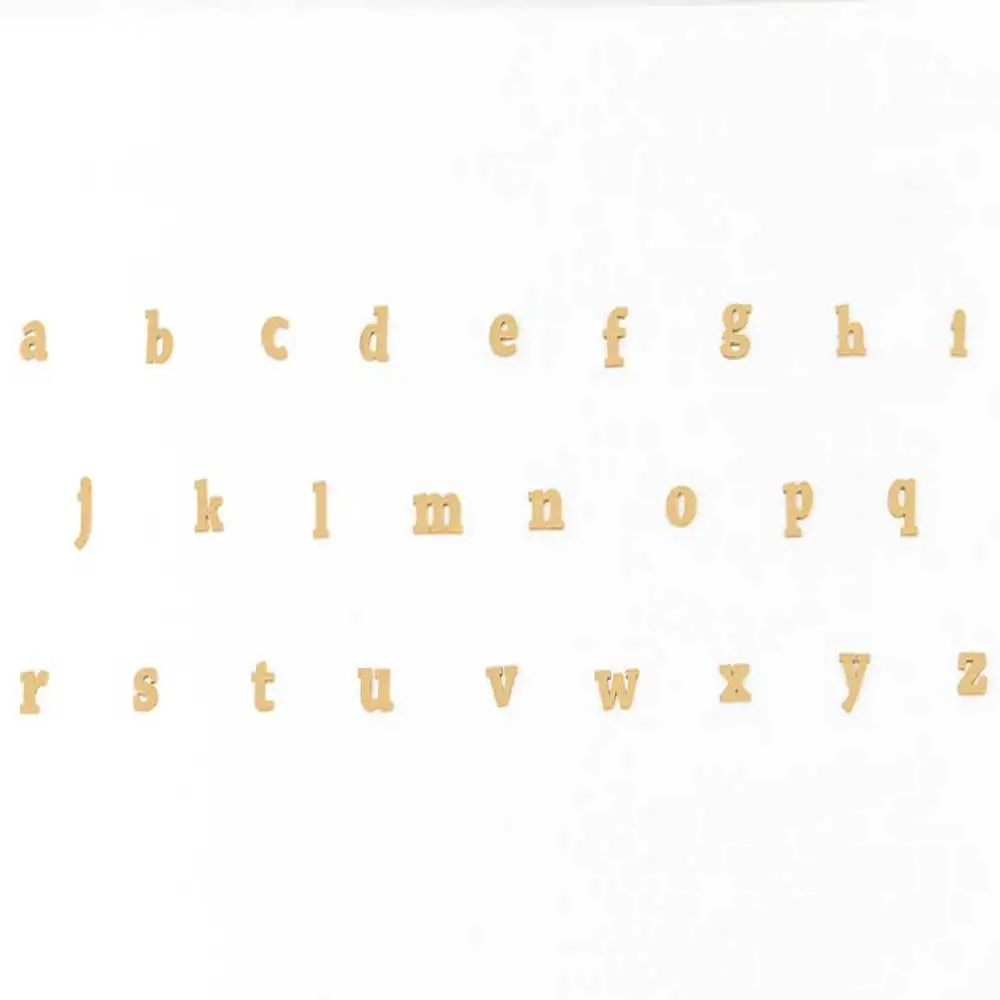 

MumuXing custom personalized letter earrings Summer new fashion earrings Minimalist earrings Stainless steel letter earrings