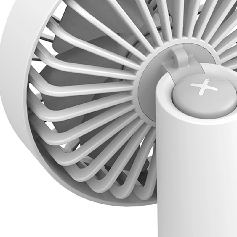 

Portable Table Cooling Fan USB Rechargeable Oscillating Personal Fan Household Student Dormitory Silent Fan Radiator