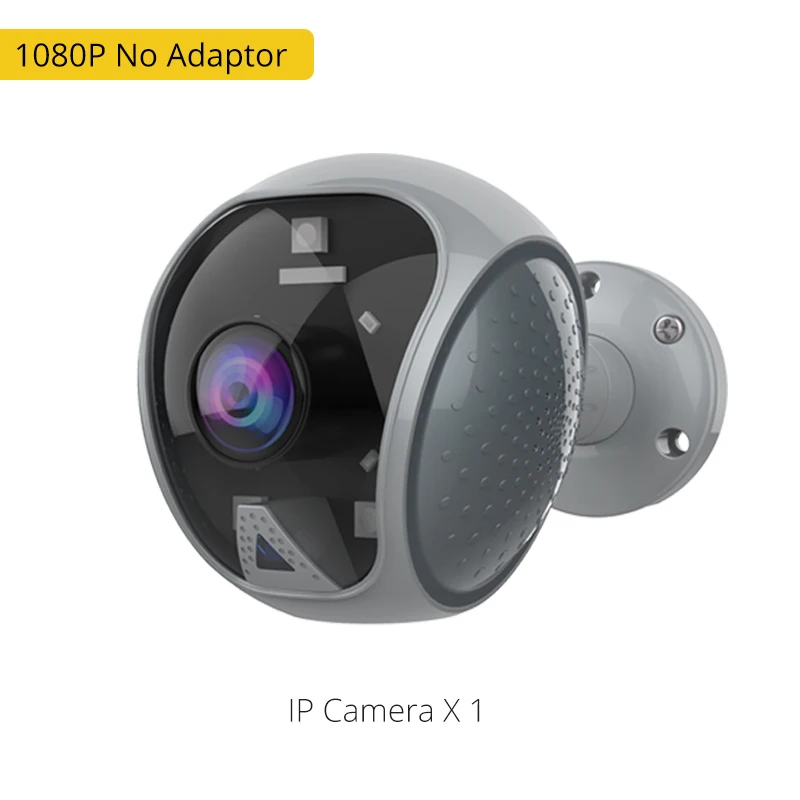 Наружная Wi-Fi Ip камера безопасности 1080p CCTV Домашняя безопасность 120 градусов широкоугольная камера видеонаблюдения ИК светодиодная мигающая сигнализация - Цвет: 1080P No Adaptor