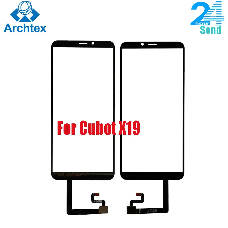 

For Original Cubot X19 Touch Screen Panel Glass Lens Digitizer Sensor for Cubot X19 Touch TP +Tools 100% Test Stock