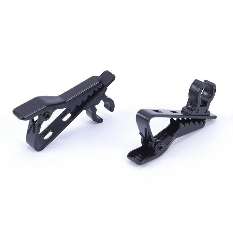 

Mini Portable 6mm Microphone Lapel Tie Clip for Lapel 2pcs/set