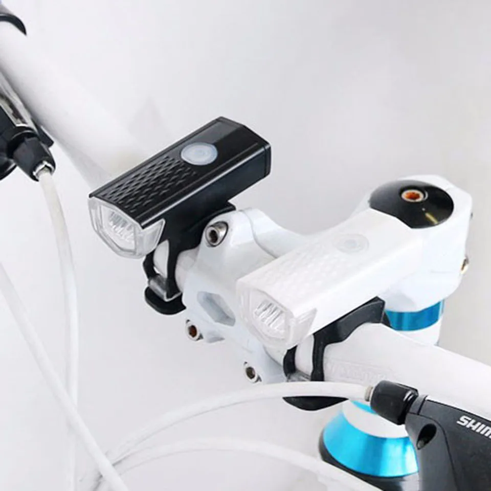 

LED Flashlight Bicycle Torch Bike Lighting Outdoors Waterproof Rechargeable Built-in Battery Hiking Camping Cycling Light