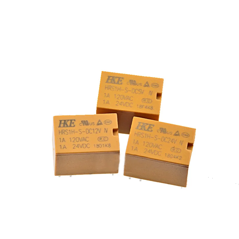 Горячее предложение, новинка, флэш-карта памяти HRS1H-S-DC5V-N HRS1H S DC5V DC12V DC24V H 5V 12V 24V Реле 5VDC 12VDC 24VDC 1A 6PIN
