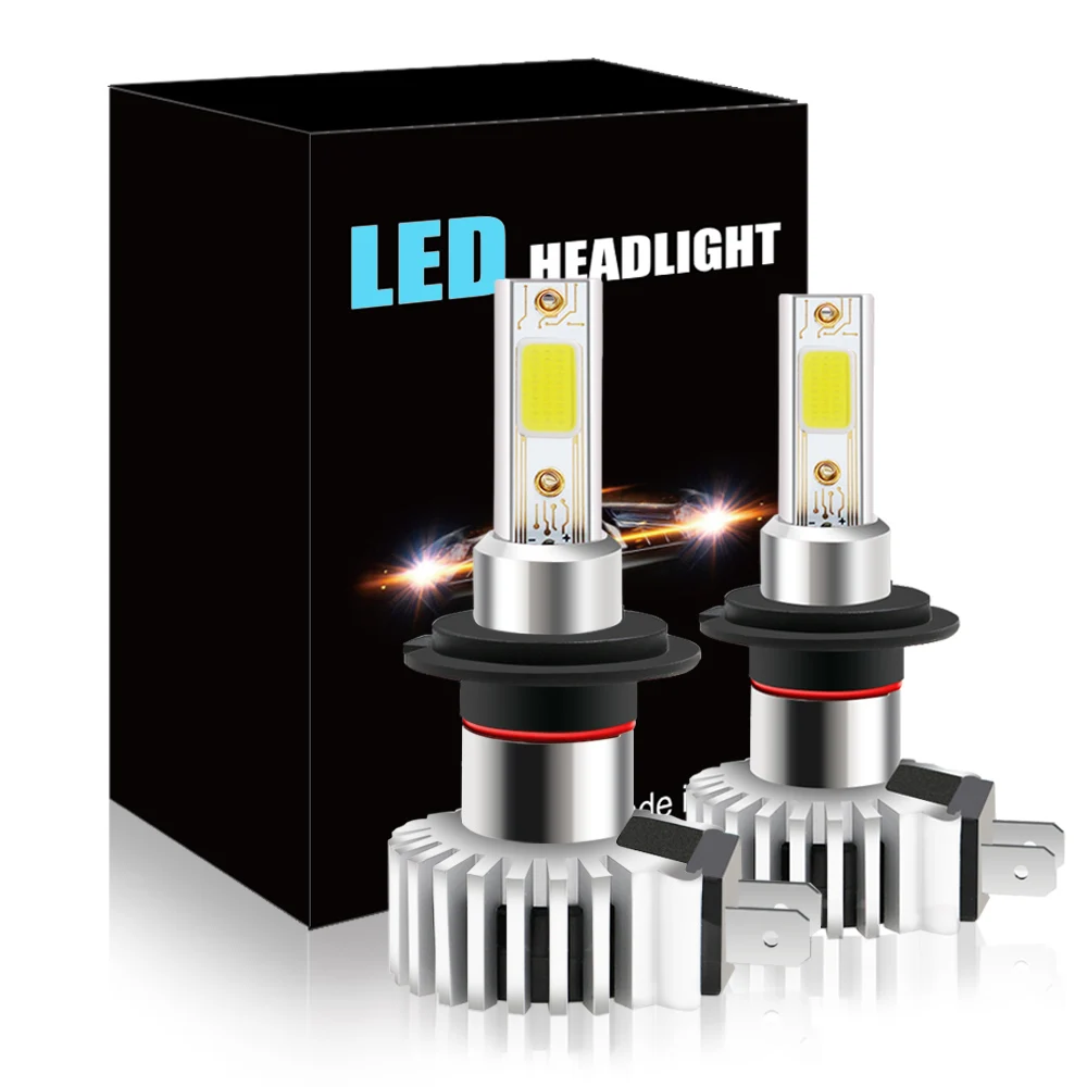 Фара светодиодная Автомобильная Eliteson H7 H4 H11 6000 К 9005 лм|Передние LED-фары для авто| |