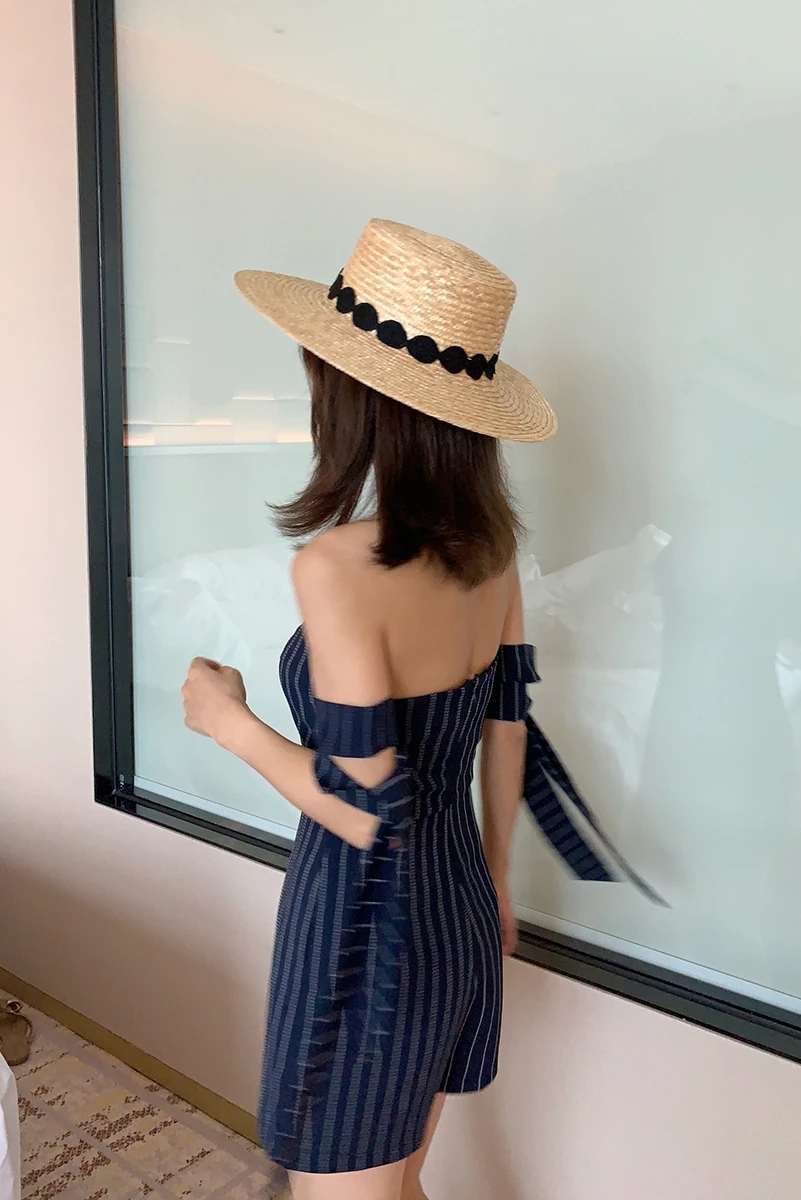 

Ribbon Holiday Style Jumpsuit Shorts for Summer 2021