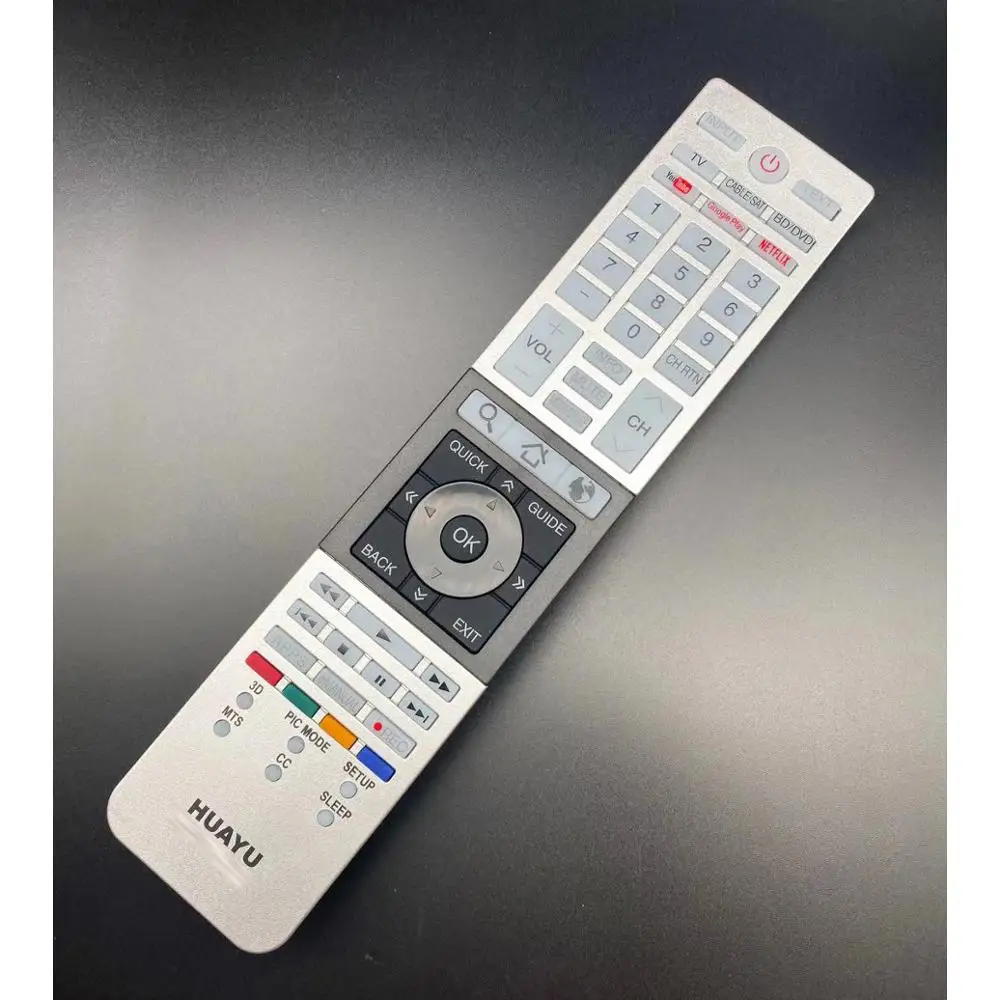 Новый запасной пульт дистанционного управления для Toshiba CT-90427 TV PK11V01850I 58L7350U 58L9300