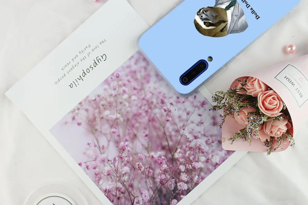 Мягкий чехол из ТПУ Для Xiaomi Mi 11 Pro Ultra 10 9 8 SE 6X 5X A3 A1 A2 LITE cc9 cc9e sloth rose | Мобильные