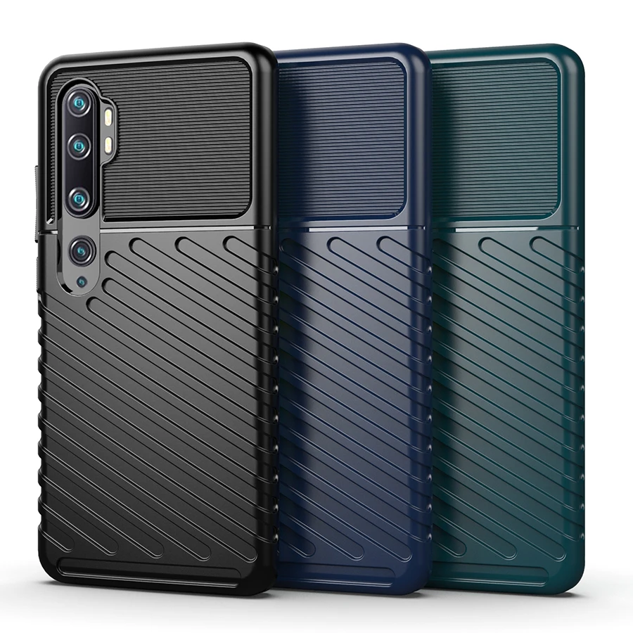 Глобальные чехлы для Xiaomi Mi Note 10 Pro чехол CC9 задняя крышка телефона из углеродного