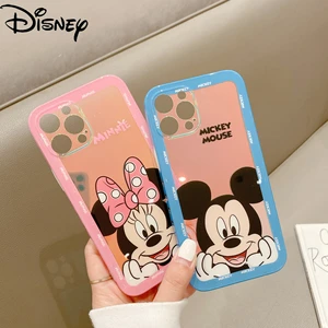 Disney radium plated cute phone case for iPhone12 12Pro 12Promax 11 Pro 11Promax X XS MAX XR 7 8 Plus cartoon protective case