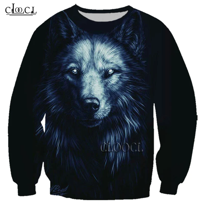 

HX Fashion Men Women Hoodie Newest Popular Animal Wolf 3D Print Harajuku Sweatshirt Unisex Casual Pullover Drop Shipping