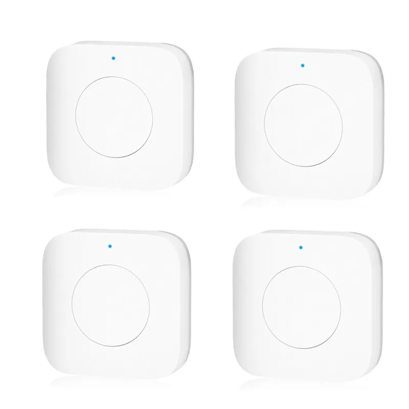 4PCS Aqara беспроводной умный переключатель умный Mi Home App пульт дистанционного управления для дверной звонок - Цвет: 4PCS
