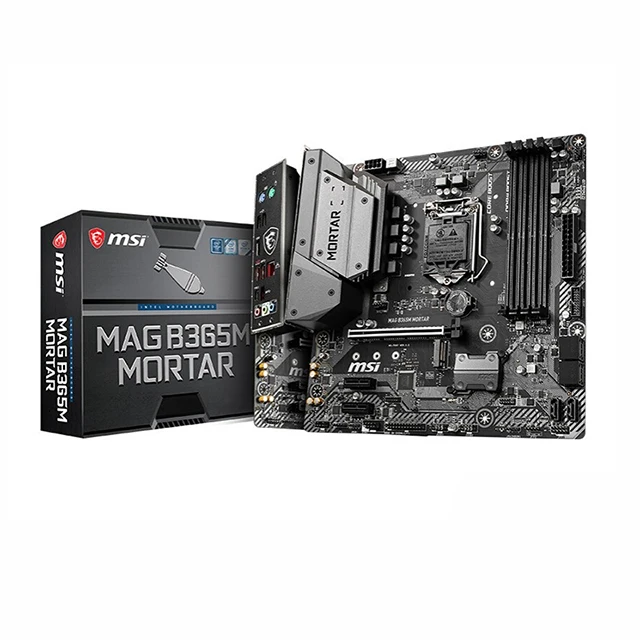 

MSI B365 with i7 9700 i5 9400F 9600KF desktop boxed CPUB365M MORTAR mortar motherboard i3 9100