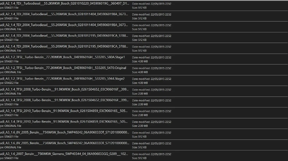 13 ГБ ECU Тюнинг Remap модифицированные файлы для автомобилей и грузовиков тюнинг