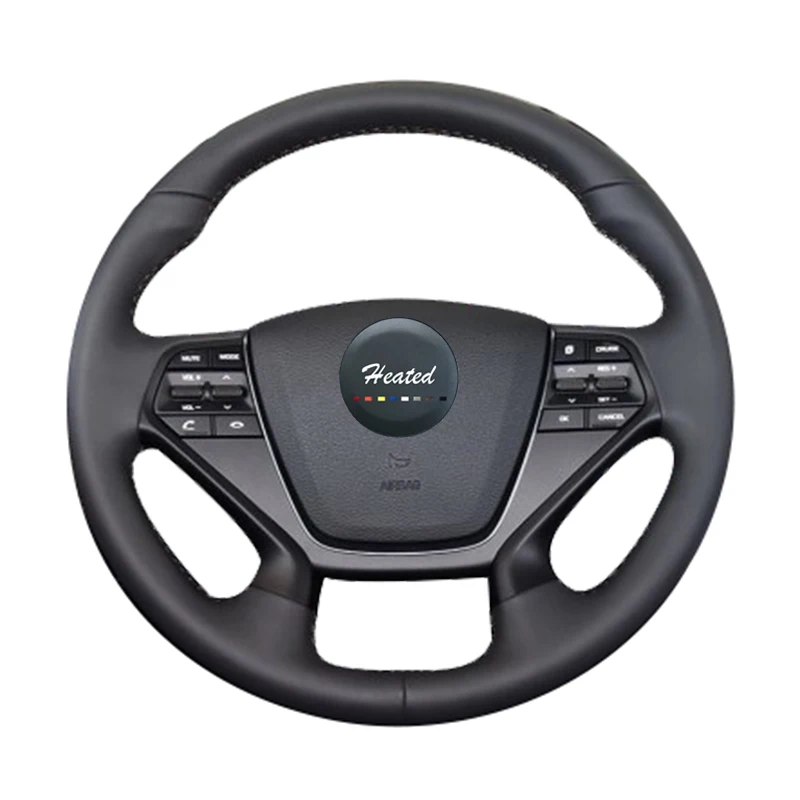 Рулевого колеса автомобиля крышки для Hyundai LF Sonata 9 2015 2016 2017 наппа стежка