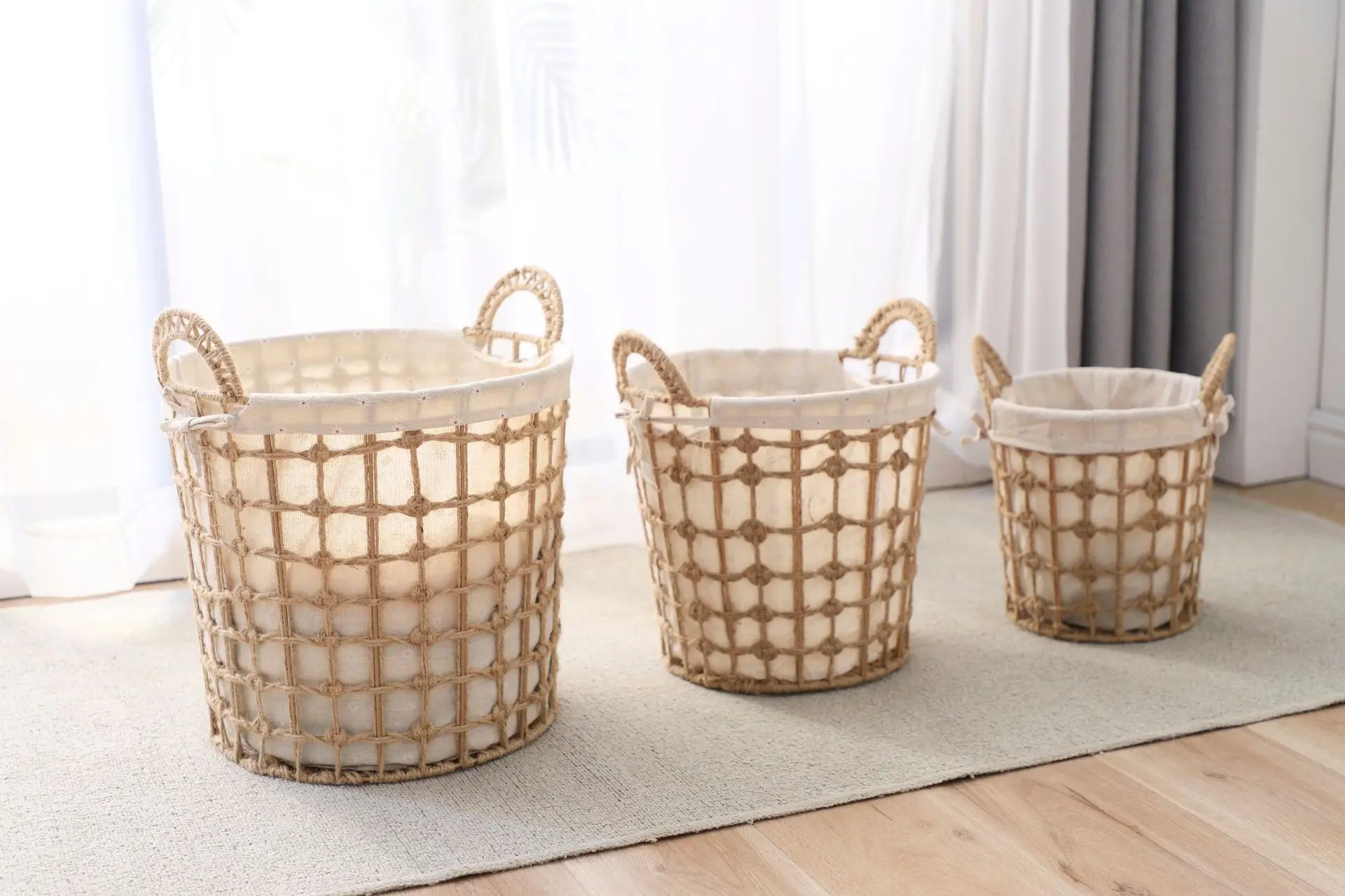 

Creativity Storage Baskets Clothes Simple Folding Design Storage Baskets High Quality Panier Rangement Bathroom Storage BW50ZYL