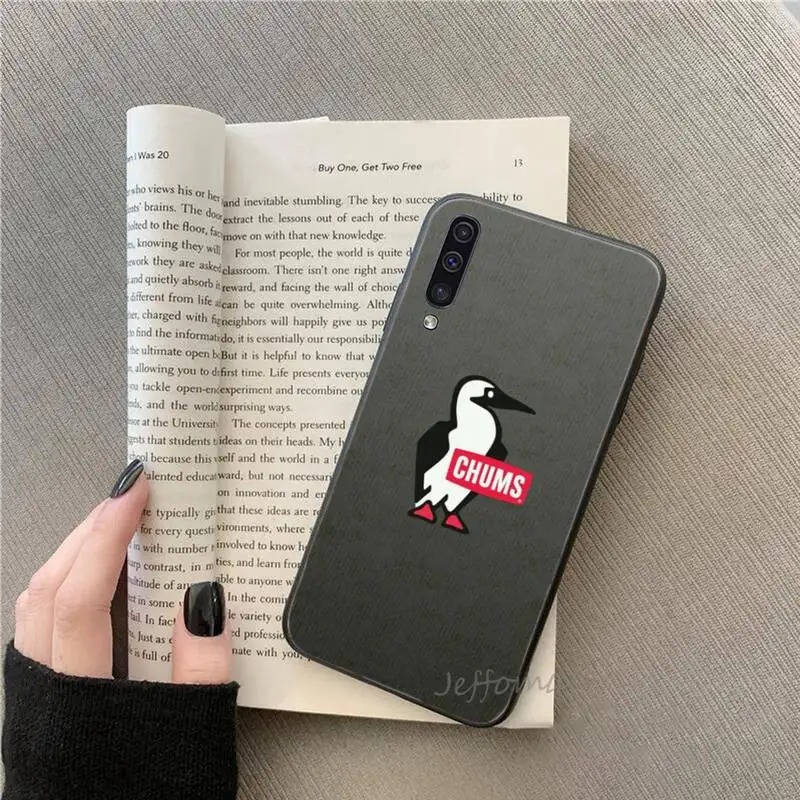 

cute CHUMS sport Phone Case For Samsung galaxy S note 7 8 9 10 20 fe edge A 6 10 20 30 50 51 70 lite plus Soft Silicone