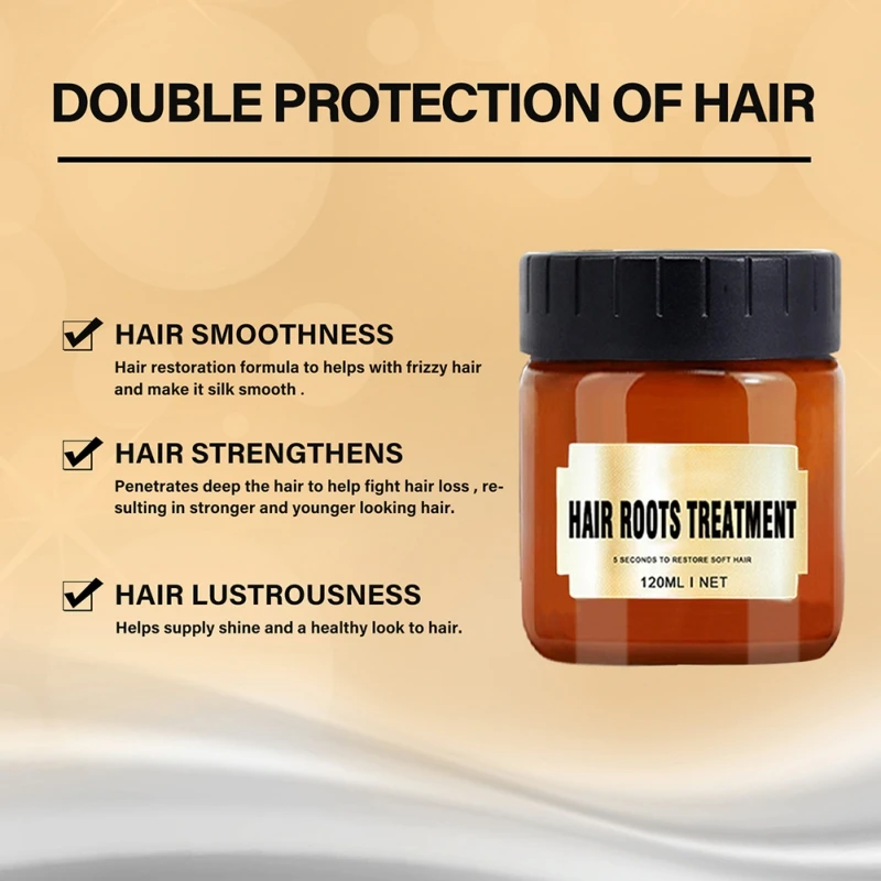 60/120ML 5 Seconds Repairs Damage Restore Glutamic Acid Soft Hair &amp Scalp Treatment Magical Mask for All Types | Красота и