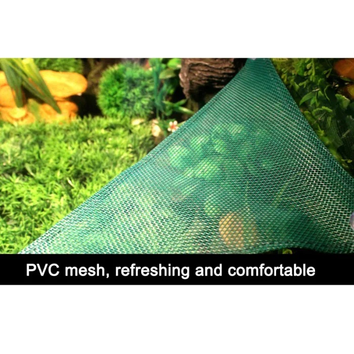 Breathable Mesh Reptile Hammock Lounger for Small Bearded Dragons Lizards Snakes E2S