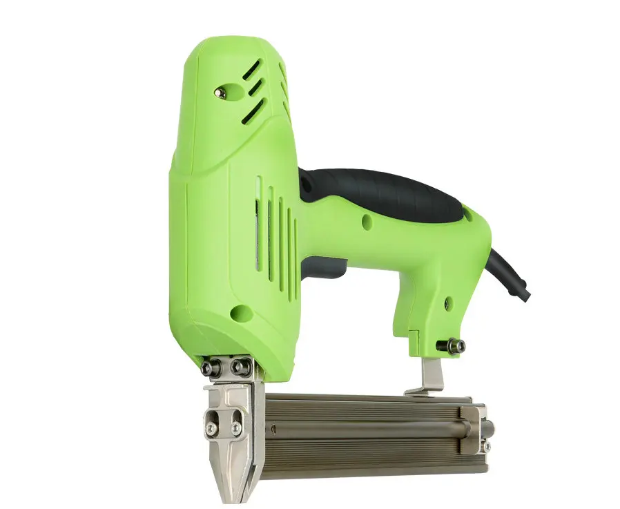 

1800W Woodworking Electric Nail Gun 220V Nailer Stapler Straight Doornail Staplers Portable Electric Tacker Gun