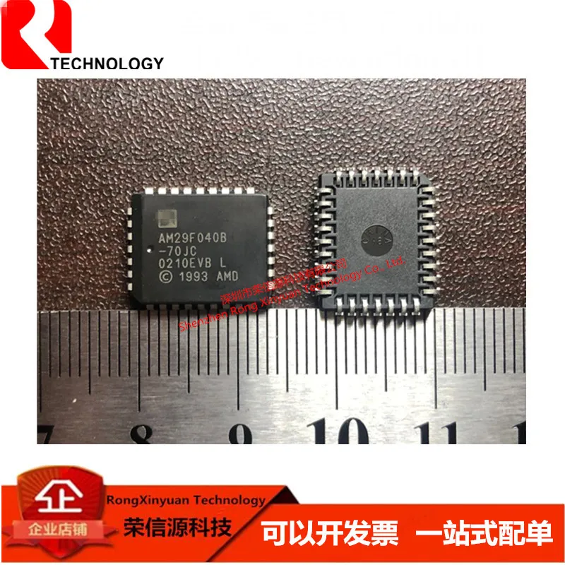 2 шт./партия AM29F040B 70JC 70 29F040B PLCC32 новый оригинальный|Аксессуары для батарей и ЗУ| |