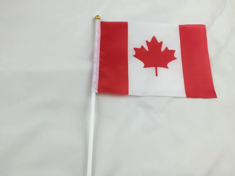 5 шт. канадские маленькие флаги 14 х21 см|Флаги баннеры и аксессуары| |