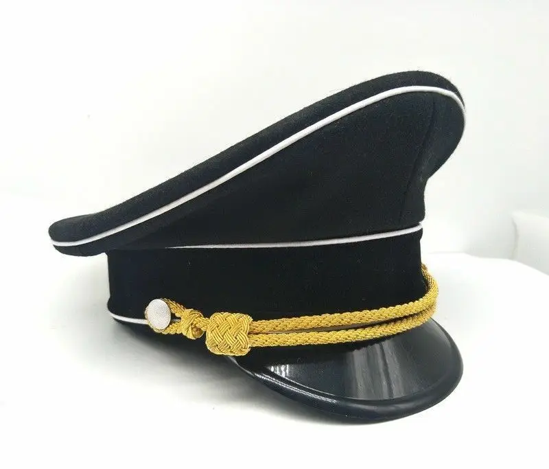 Немецкая Элитная шерстяная шапка времен Второй мировой войны с покрытием