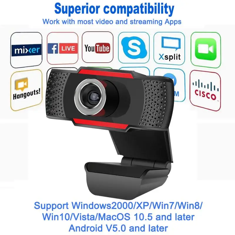 

Webcam 1080P 2K Web Camera with microphone Web USB Camera Full HD Cam webcam for PC computer Live Video Calling Conference Work