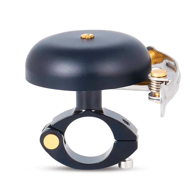 

Brown Bell Bicycle Silver Bell English Coffee vintage wholesale Aluminum Bike Ringing Retro Bell Bell Ringing Bell Aluminum Silv