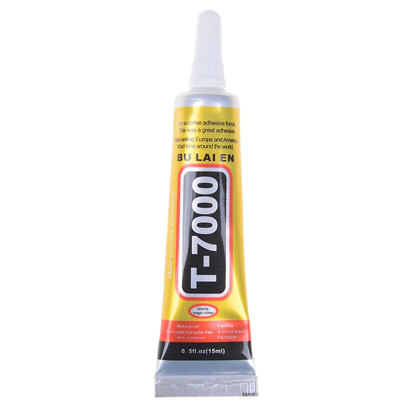 

15ml T-7000 Super Sealant New Epoxy Resin Adhesive Black Liquid Glue Super Sealant Handset Touch Screen Rack Maintenance