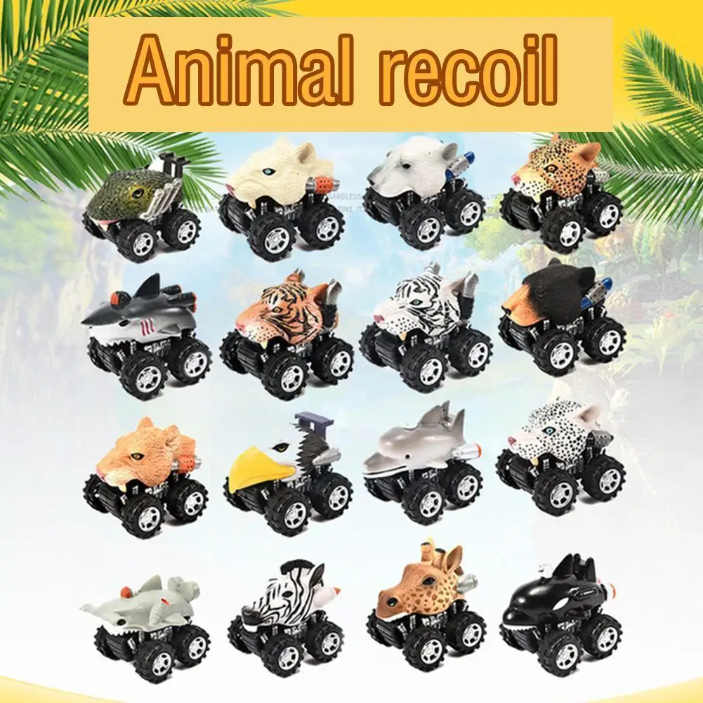 

Моделирующая модель инерционная машинка с животными, автомобиль с тяговым эффектом, панда, развивающие игрушки с тигром, гоночный детский т...