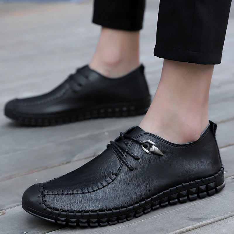 

sapatoblack leisure 2020 sapatos spring para leather sale sneakers hombre man male sport loafers casual hot men flat zapatos