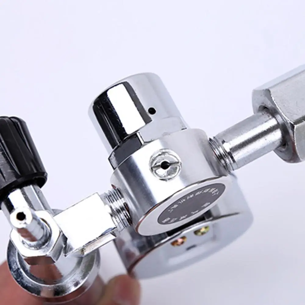 Газовый счетчик CO2 Редуктор давления аргоновый регулятор легко читаемый