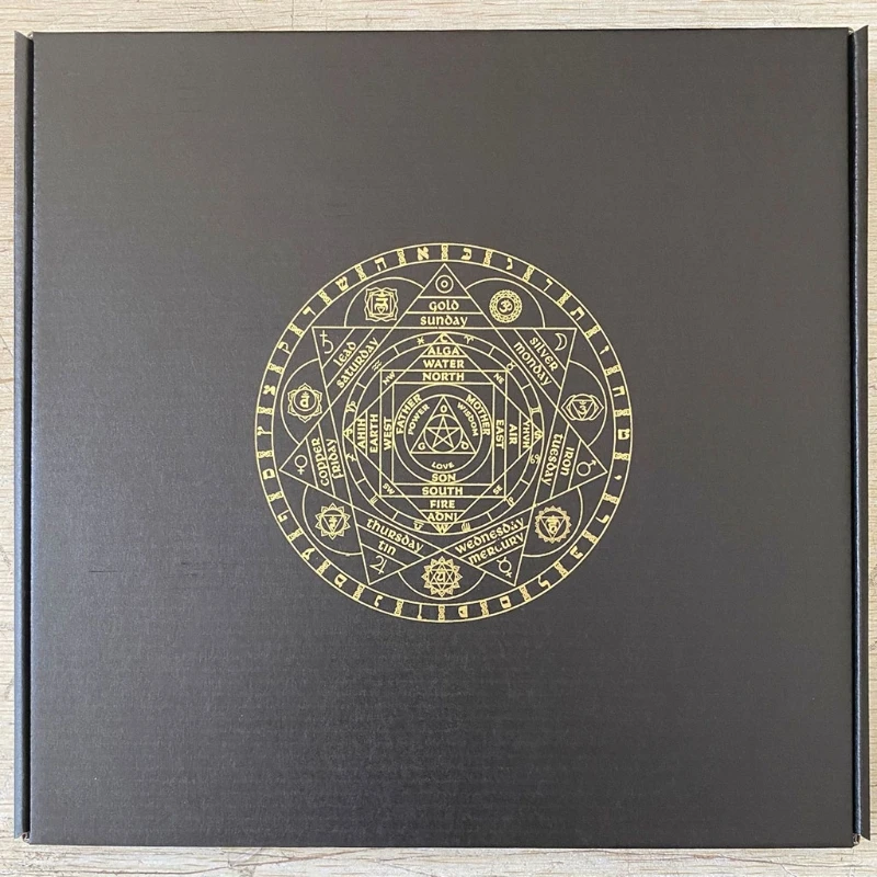 

22-25cm Log Carved Astrolabe DIY Carving Board Energy Disk Crystal Altar Decor