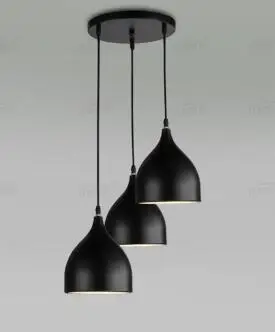 3 heads B Люстра огни Lustre para sala современная столовая chandliers освещение подвесная Роскошная лампа подвесной светильник - Цвет абажура: 3 heads B