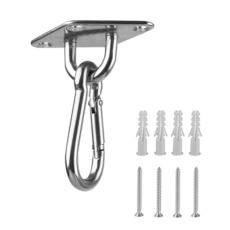 

1PC Ceiling and Wall Hanging Hardware Accessory 304 Stainless Steel Eye Hook